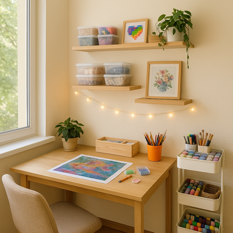 Créer son coin de loisirs créatifs à la maison : conseils et inspirations déco