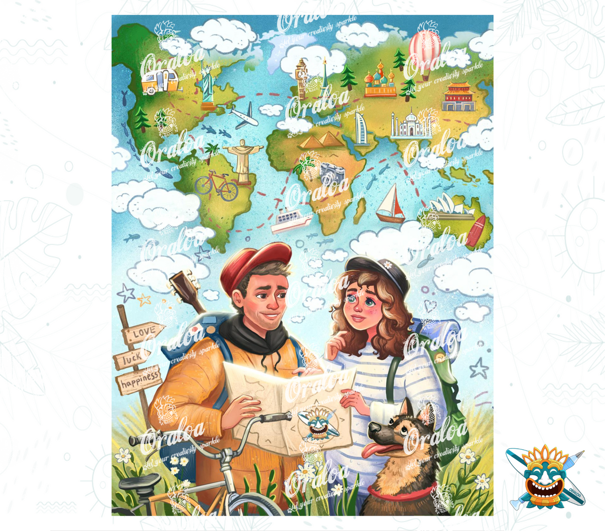 Travels aRound the world