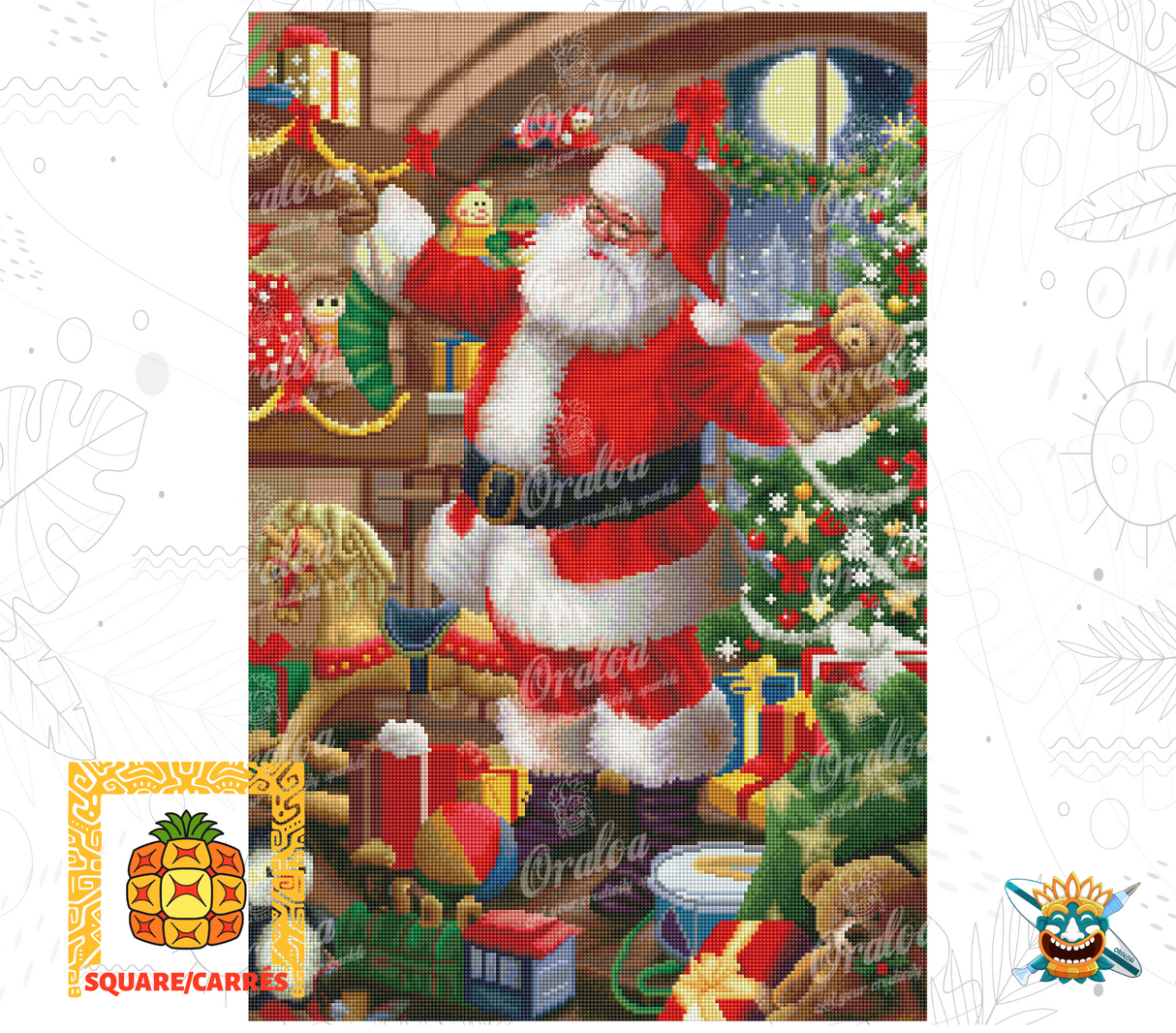 Detail Diamond Painting The Factory Oraloa - Diamond embroidery