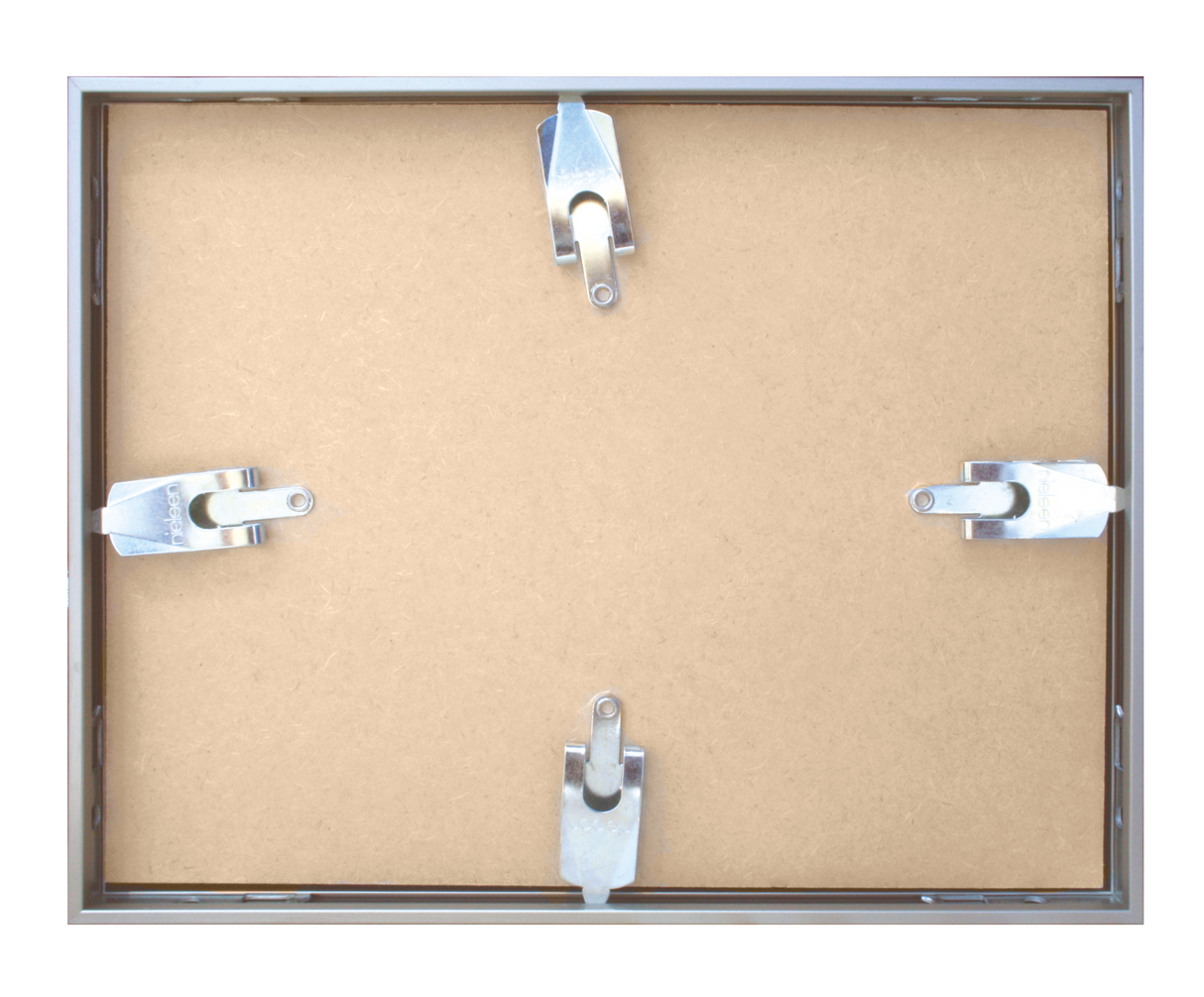 Cadre Pixel Hobby 16 Plaques Argent