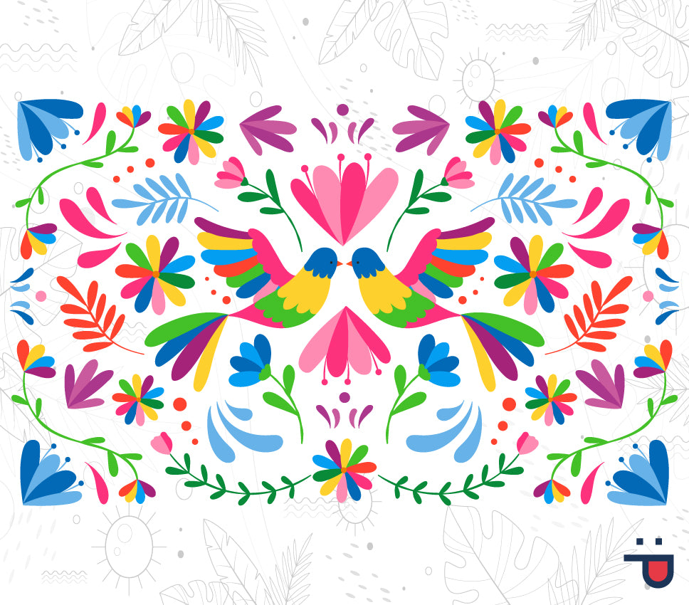 Birds and Flowers by Pixiella™