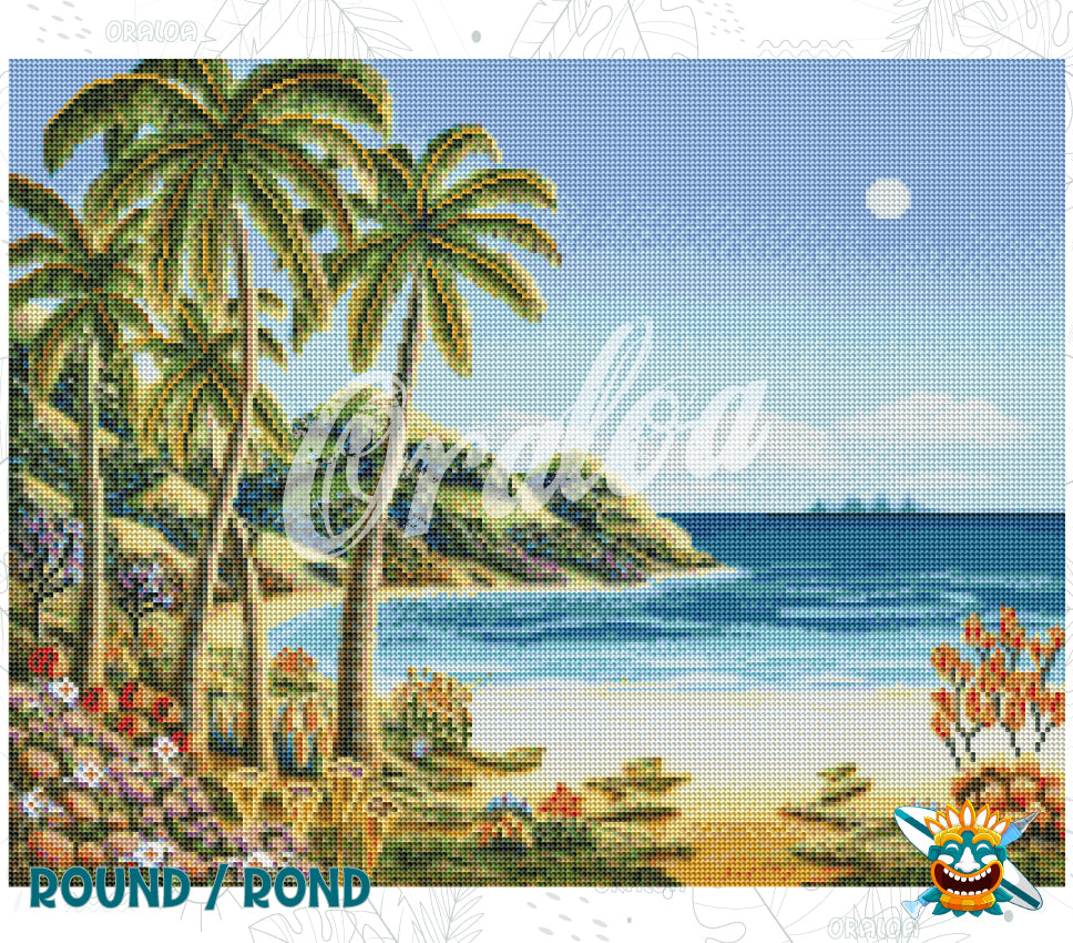 Résultat Diamond Painting Del Sol - Oraloa art thérapie