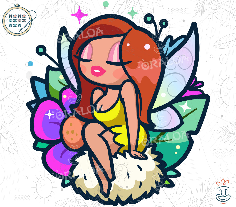 Fairy Dreams - Stamped Cross Stitch