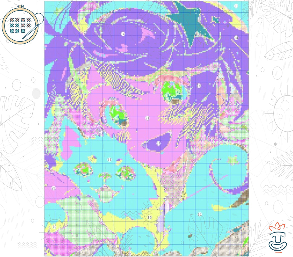 Friends For Life - Stamped Cross Stitch