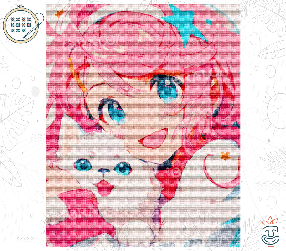 Friends For Life - Stamped Cross Stitch