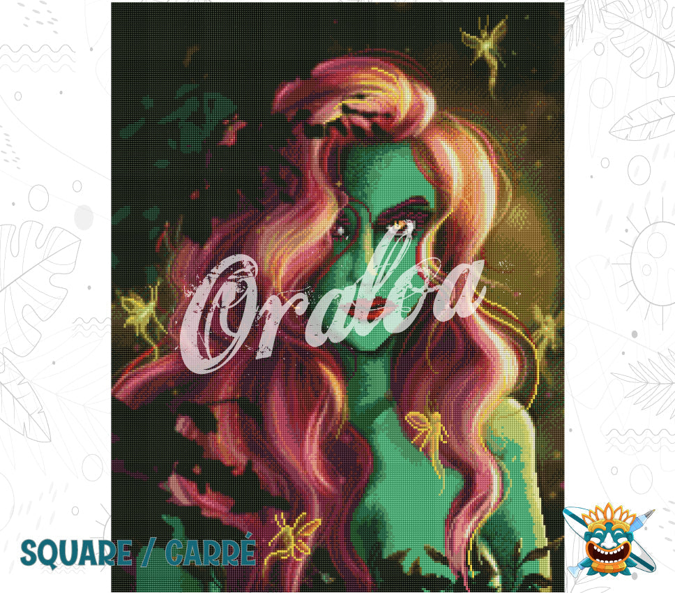 Rendu final Oraloa Diamond Painting Hidden Creatures