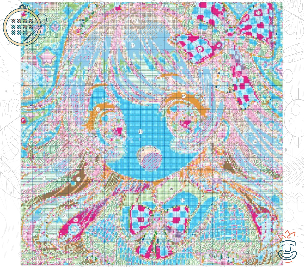 Miminette - Stamped Cross Stitch