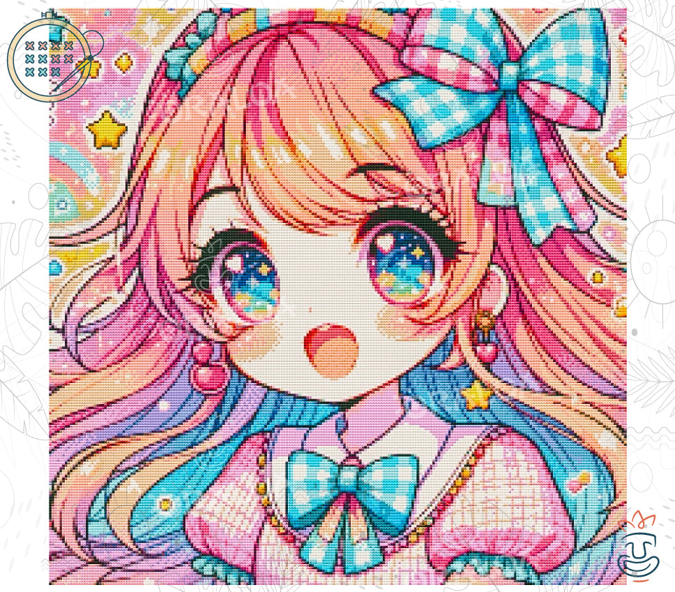 Miminette - Stamped Cross Stitch