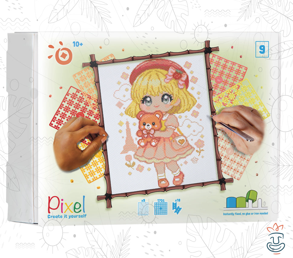 Pixel Hobby Oraloa - Paris Mädchen