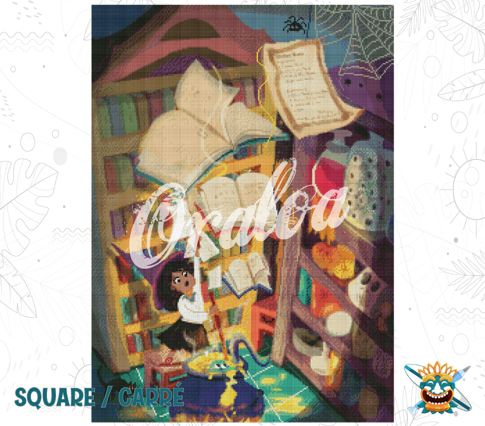 Rendu final Oraloa Diamond Painting Potion de Magie