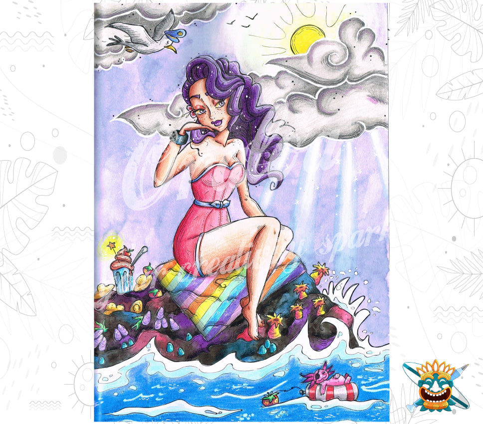 Une Sirène dans le Vent