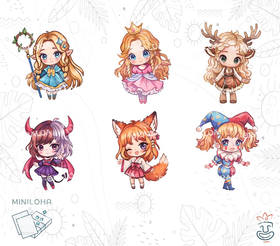 Chibi Girls Edition 1