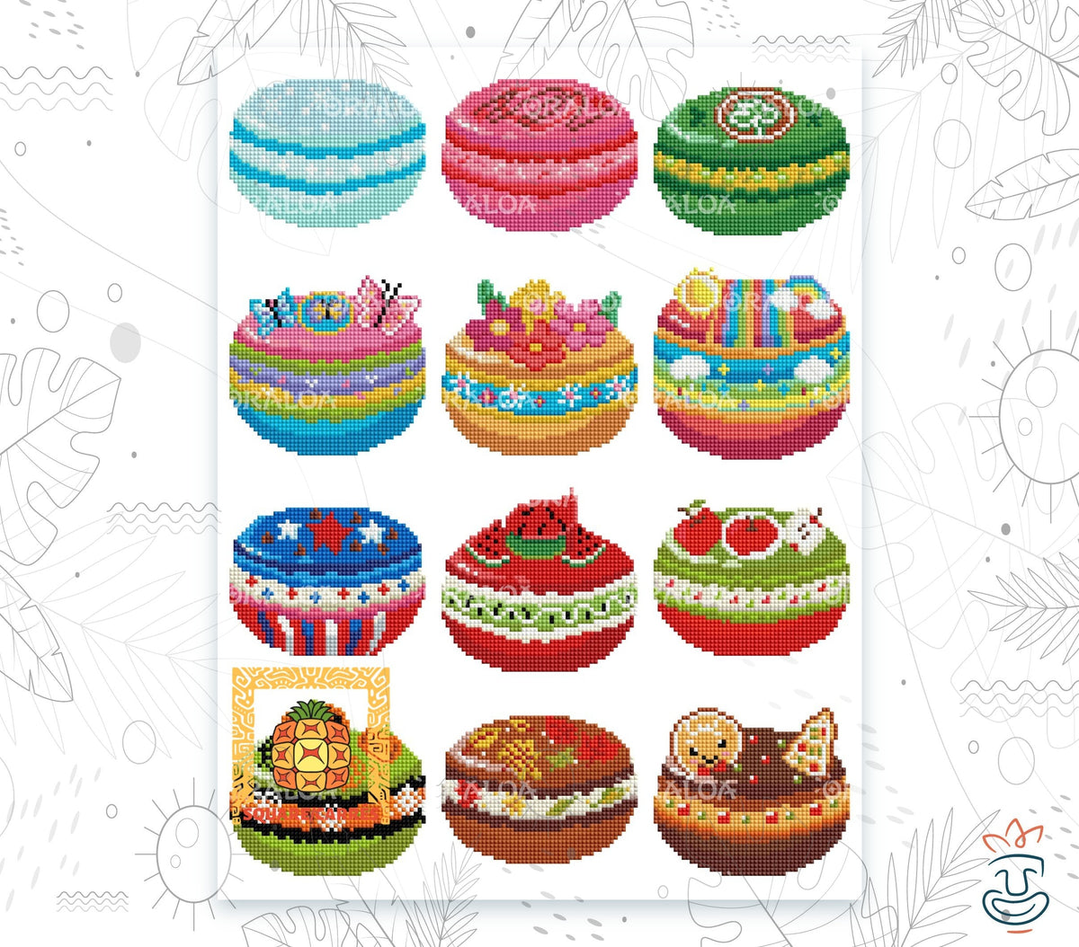 Miniloha A Year of Macarons - Limited Edition