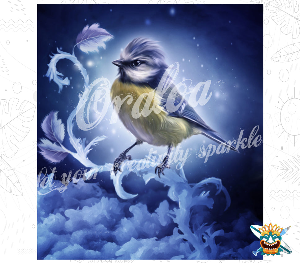 Diamond Painting Winter Bird - Oraloa diamond embroidery creative kit