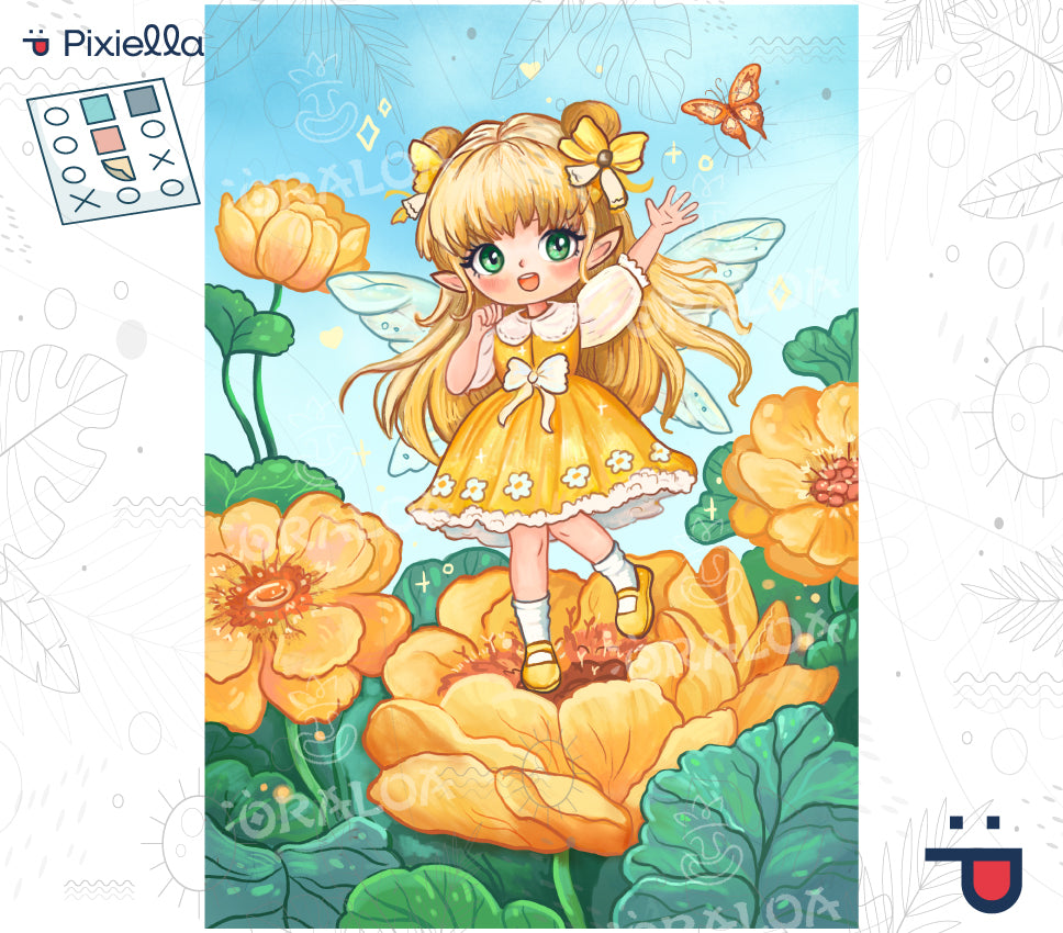 Fairy Yellow by Pixiella™