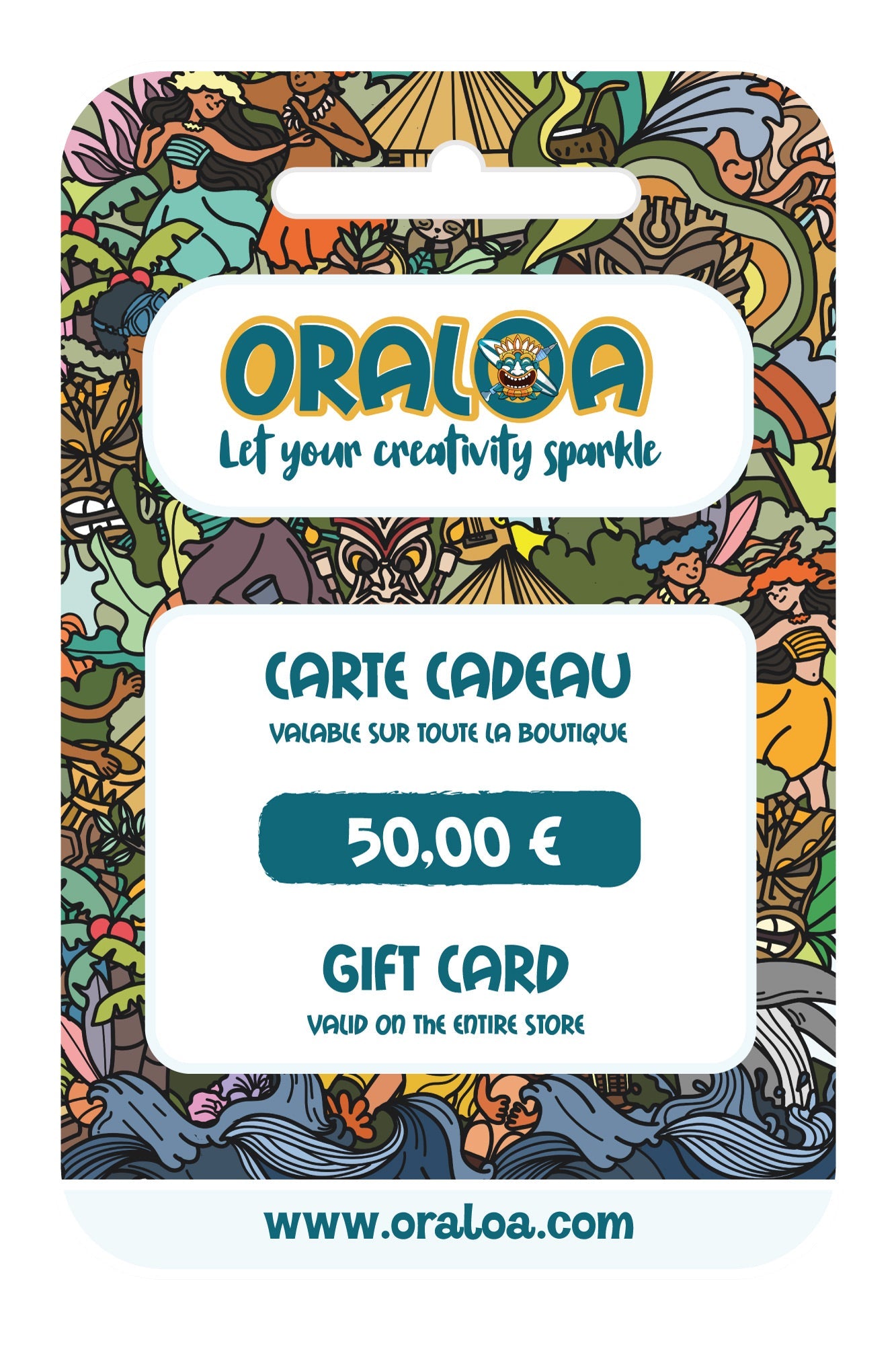 Tarjeta Regalo Oraloa