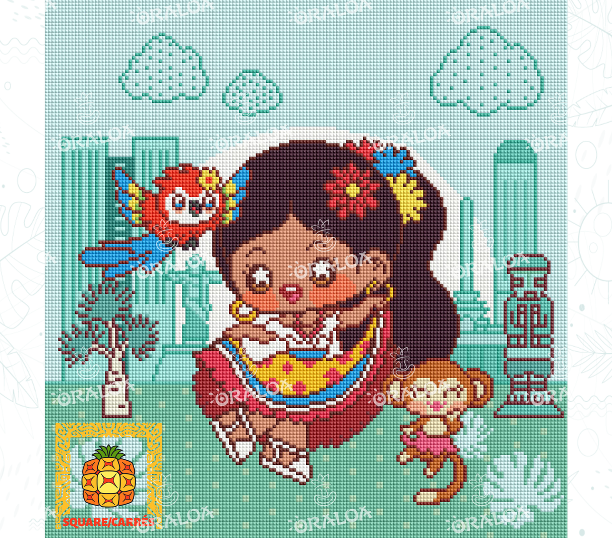 Filles d'Amérique du Sud