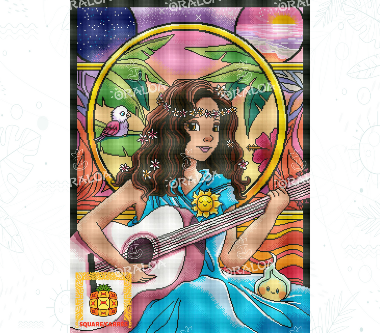 Muse d'un Couché de Soleil d'Été