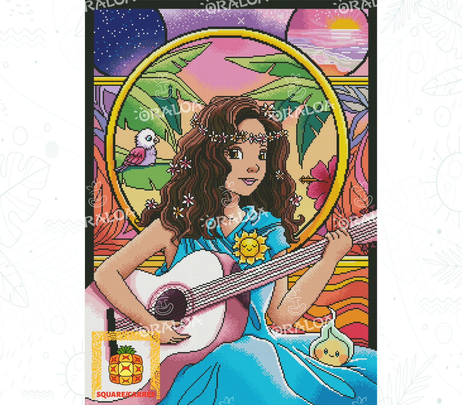 Muse d'un Couché de Soleil d'Été