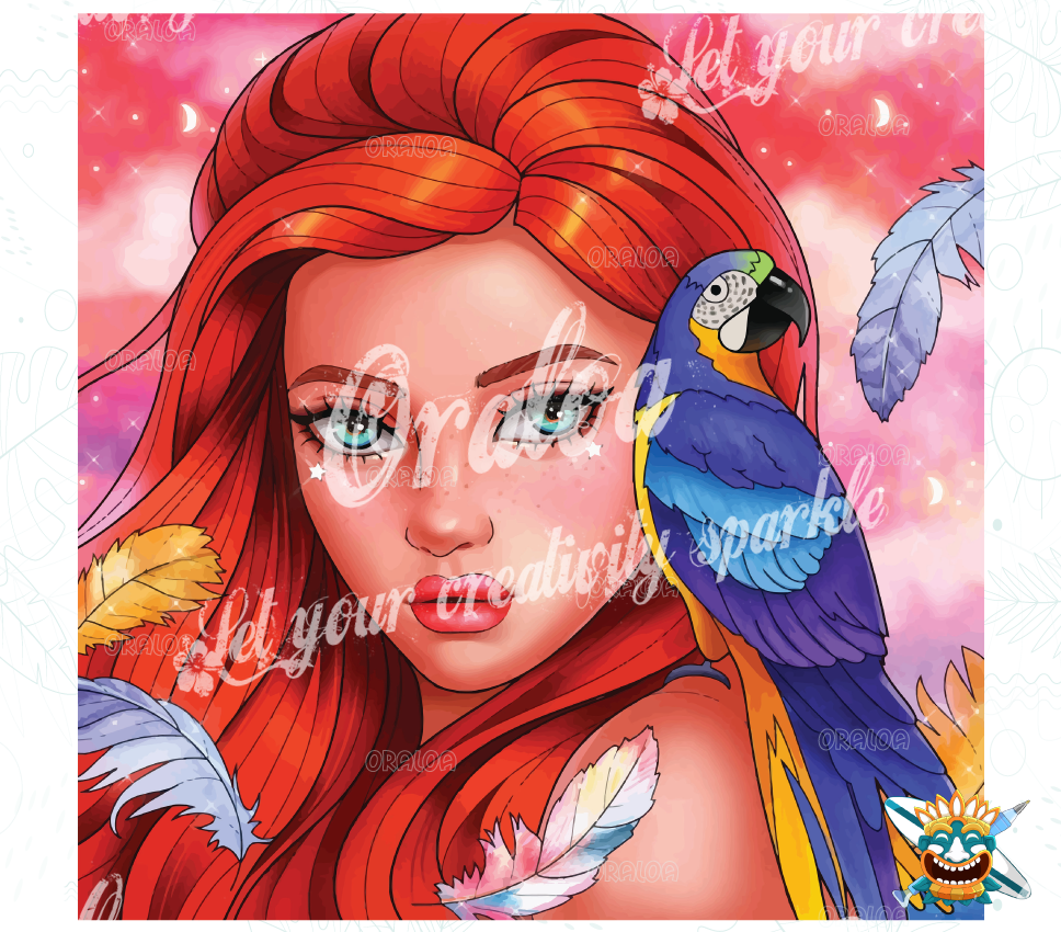 Diamond Painting Amazon Oraloa.