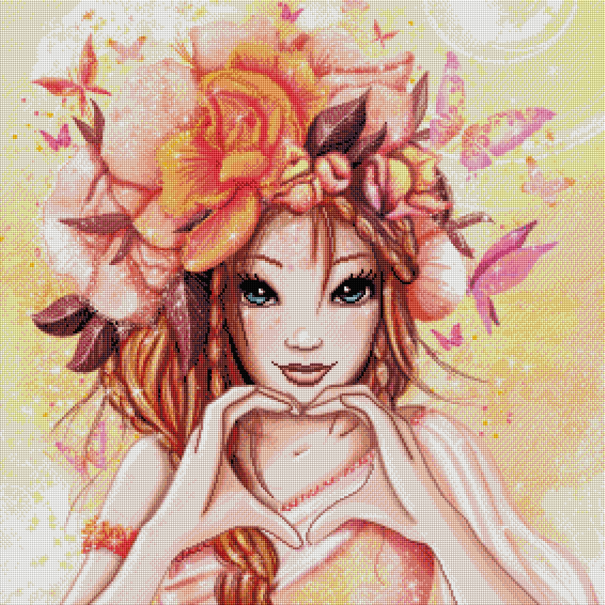 Coeur en fleur Oraloa.