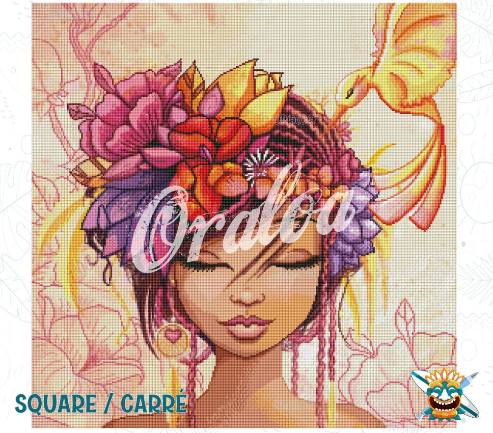 Zoom Diamond Painting Oraloa Die Kolibri-Fee – Kreativset