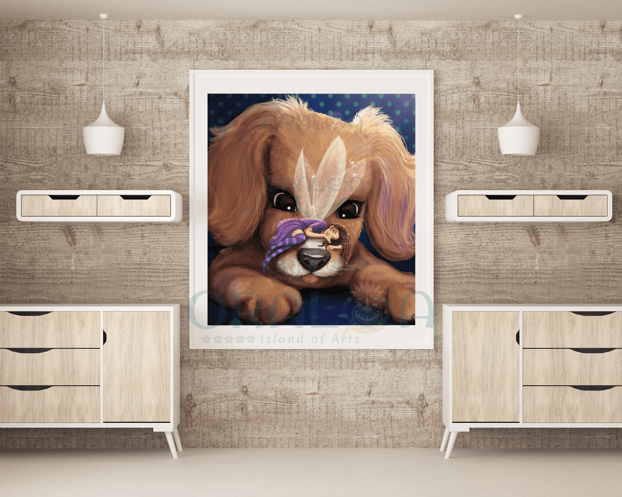 Diamond Painting Dog Komfort Oraloa.