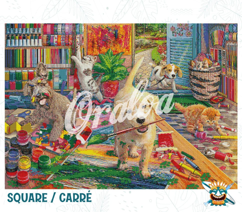 Endergebnis Oraloa Diamond Painting Craft Room Chaos