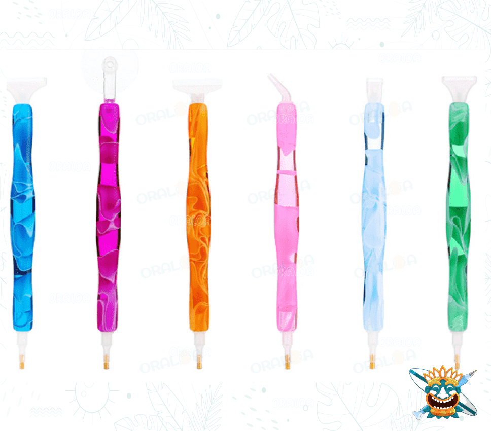 Diamond Painting Crystal Pen with Multi-Placer Color Oraloa.
