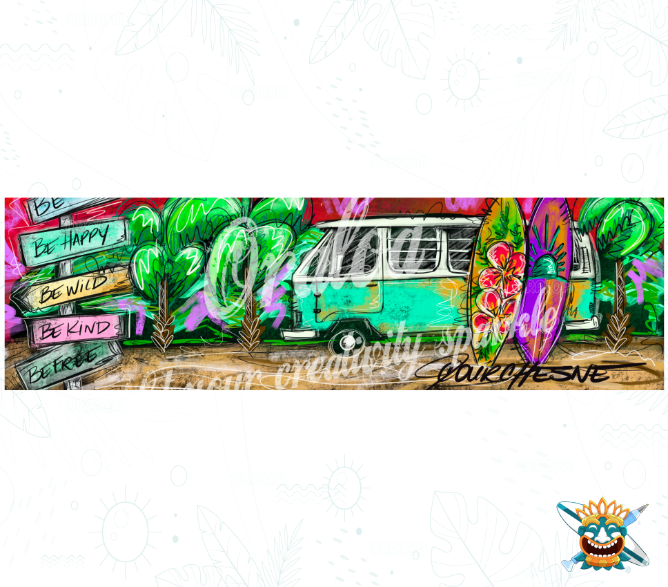 Oraloa Oraloa Destination - Diamond Painting art thérapie kit complet