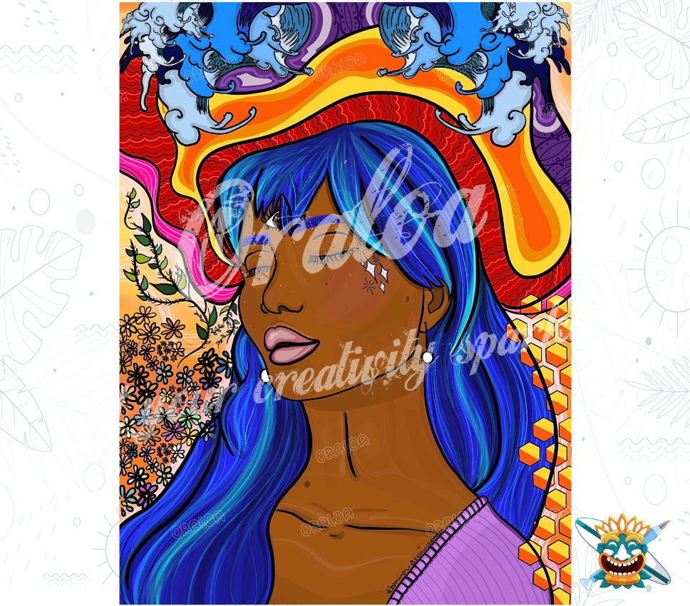 Oraloa In Love - Diamond Painting complete art therapy kit