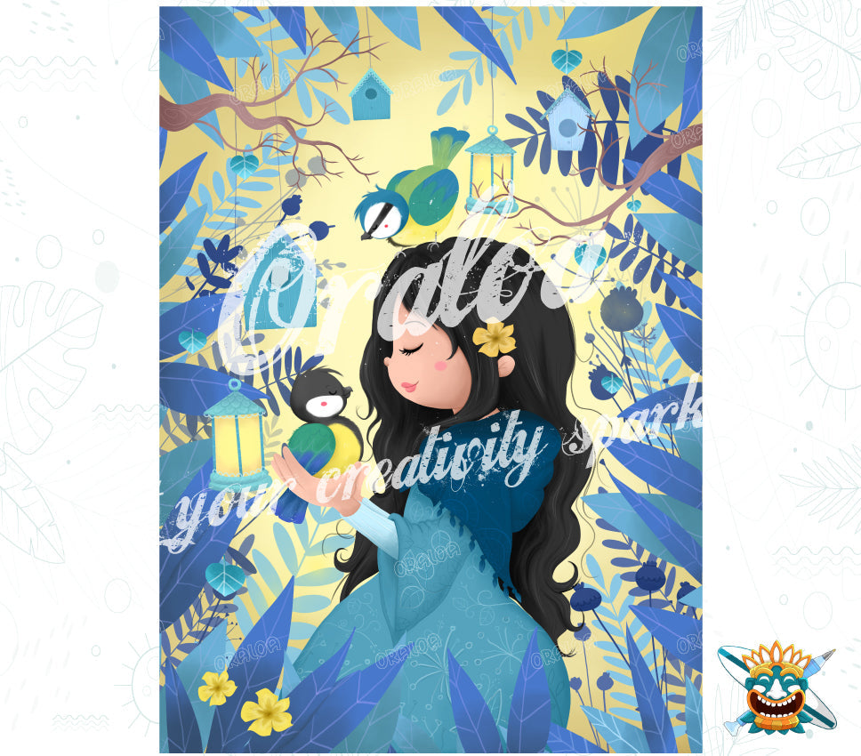 Diamond Painting Totem Messange - Oraloa diamond painting creative kit