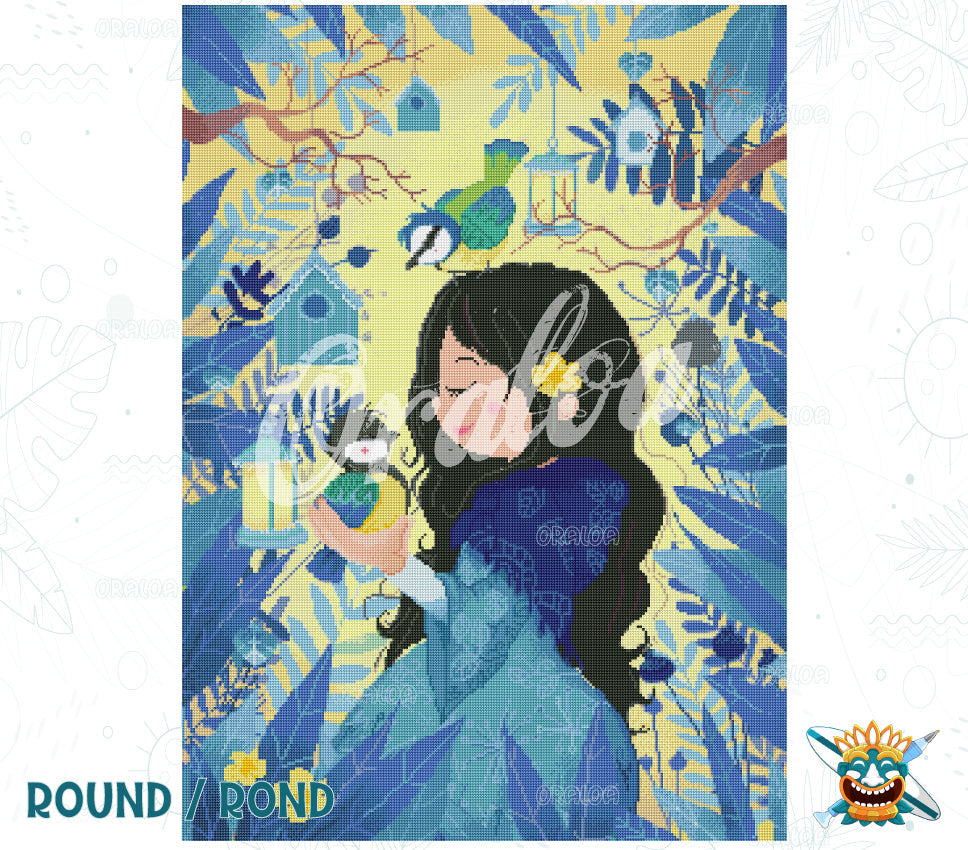 Preview Oraloa kit Diamond Painting Totem Messange