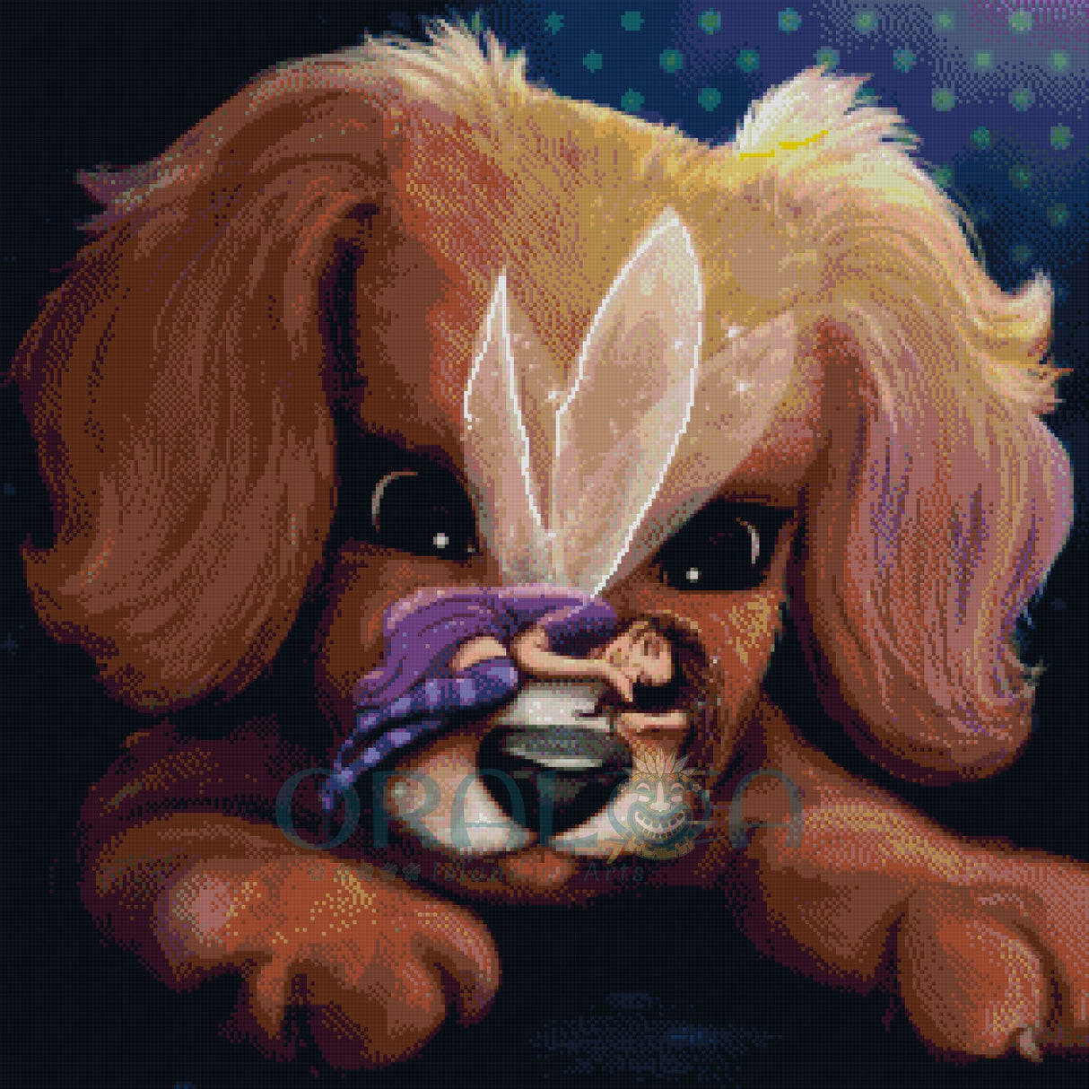 Diamond Painting Dog Komfort Oraloa.