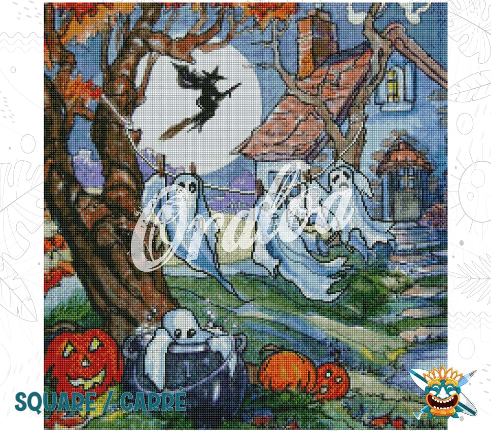 Final rendering Oraloa Diamond Painting October Laundry