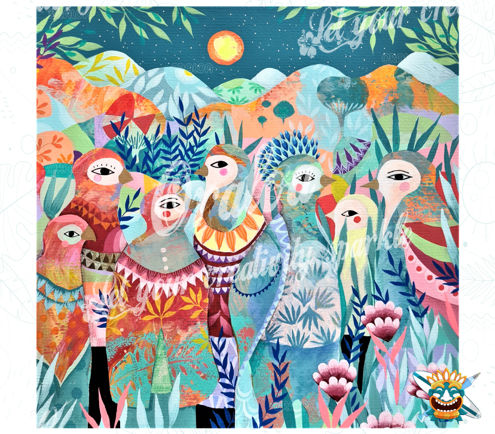 Oiseaux - Oraloa Diamond Painting kit art thérapie