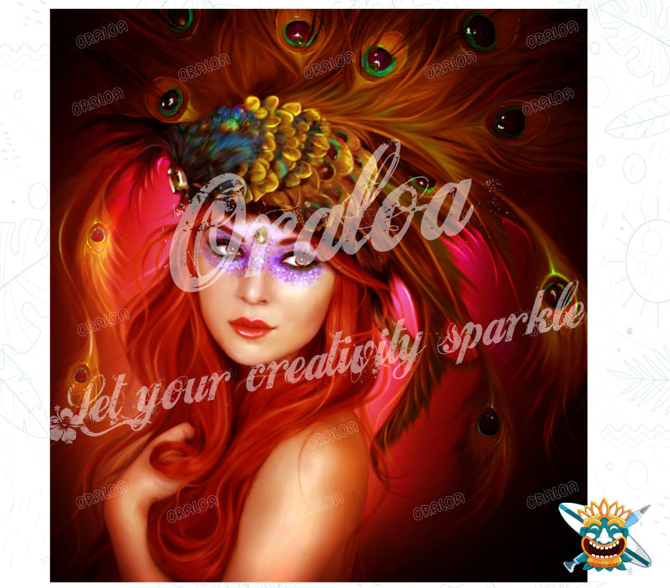 Broderie diamant Peacock - Oraloa Diamond Painting créatif