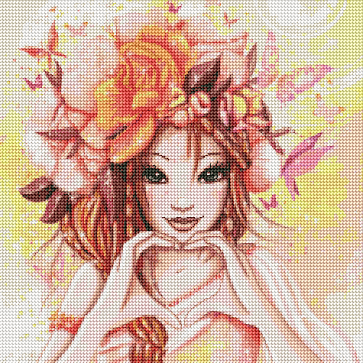 Coeur en fleur Oraloa.