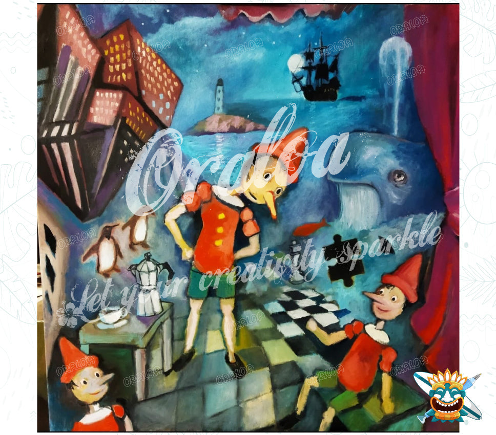 Diamond Painting I SOGNATORI - Oraloa Kreativset Diamantstickerei