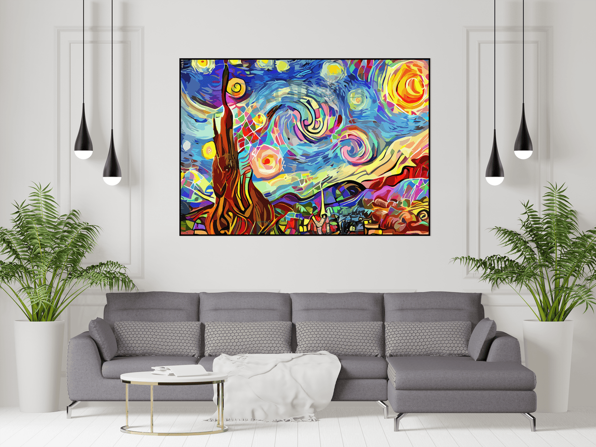 Detail Diamond Painting Starry art Oraloa - Diamond embroidery