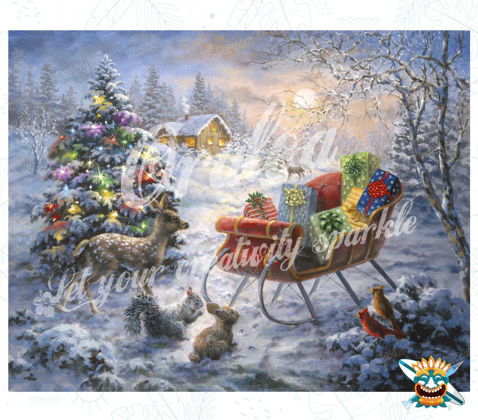 Diamond Painting Oraloa Tis The Night Before Xmas - Creative diamond embroidery kit