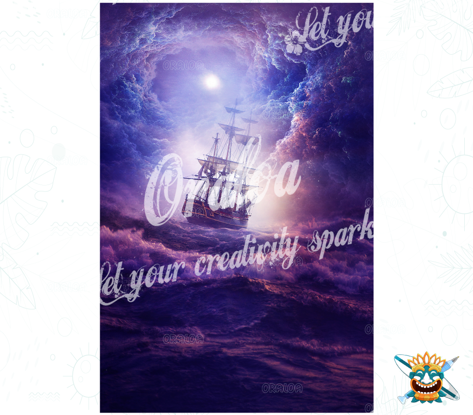 Kit Diamond Painting Oraloa Uncertain Destiny - Entspannende Diamantstickerei