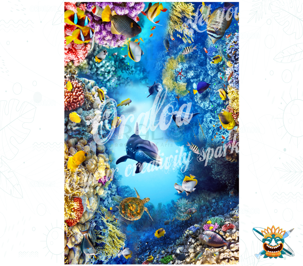 Under the Sea - Oraloa Diamond Painting kit art thérapie