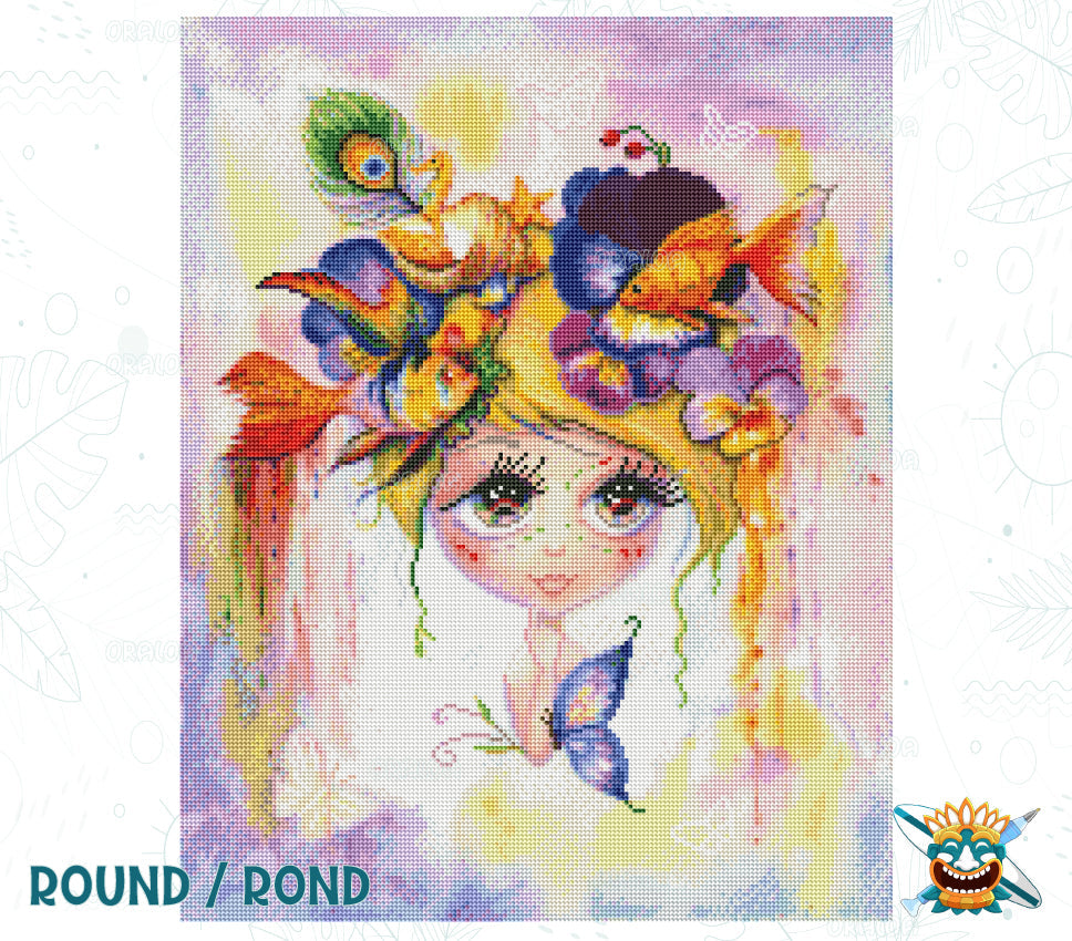 Whimsy diamond painting example - Oraloa Diamond Painting