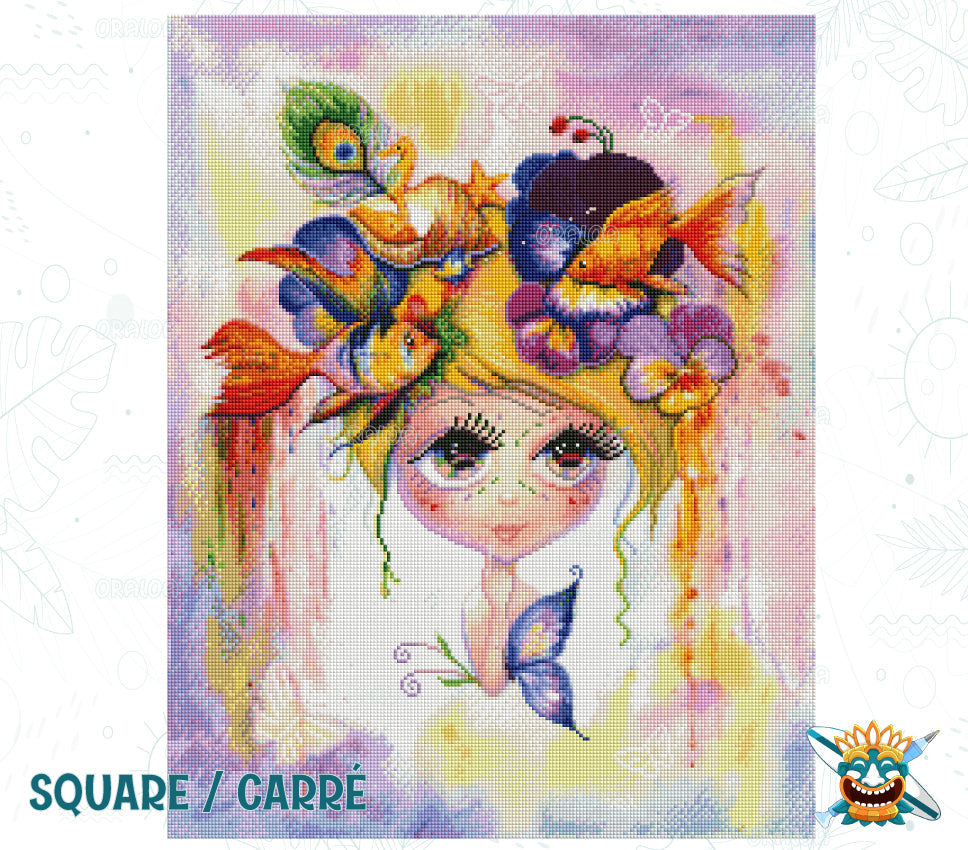Final result Oraloa Diamond Painting Whimsy