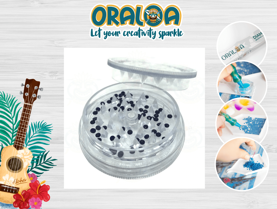 Vista previa del kit Oraloa Diamond Painting Separador de diamantes