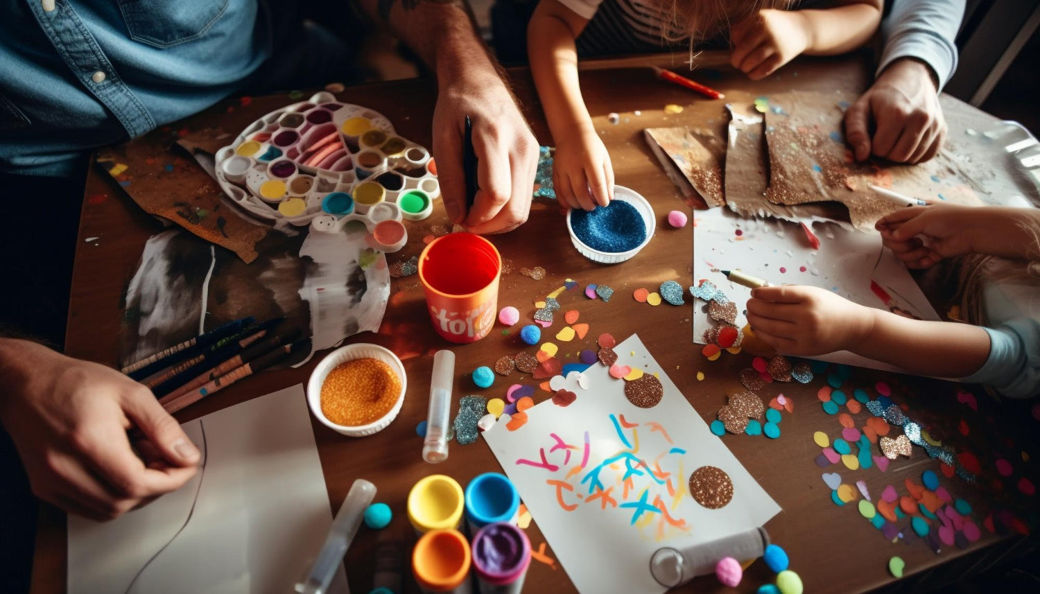 Le Loisir Créatif en Famille : Un Moment de Partage et d'Épanouissement