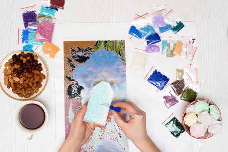 5 Conseils pour faire de la peinture au diamant en famille pendant la quarantaine - Oraloa