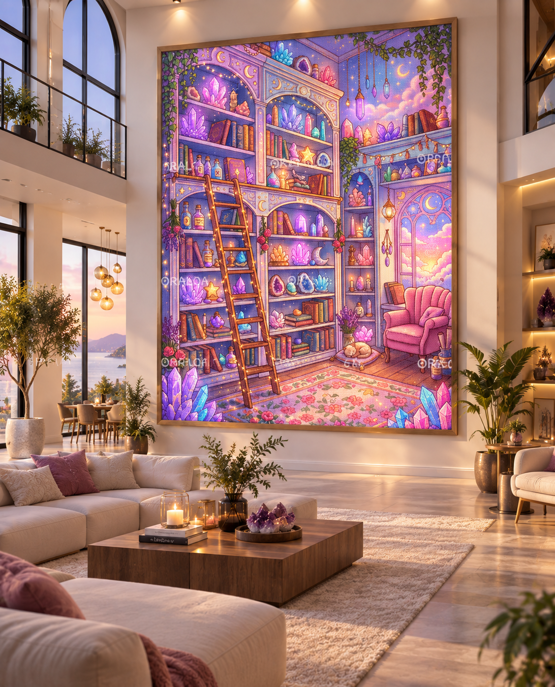 Diamond painting : 7 astuces pour avancer sur une toile XXL