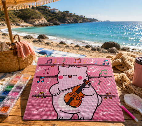 Mer, montagne ou campagne : où installer votre diamond painting pendant les vacances ?